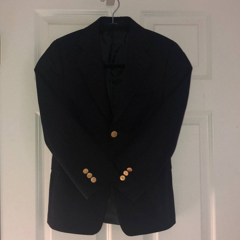 Lord & Taylors Black Boy's Blazer